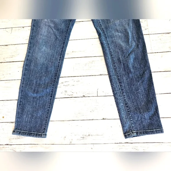 Simply Vera by Vera Wang Skinny Denim Jeans Distressed Stretchy Size 10 Regular - Picture 4 of 9